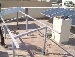 FRP Module Solar Panel Mounting Structure
